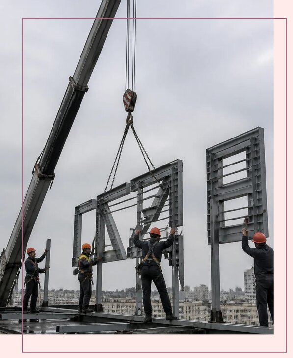 Крышные вывески в Таре по цене от 257200 р. | Аванза-Тар