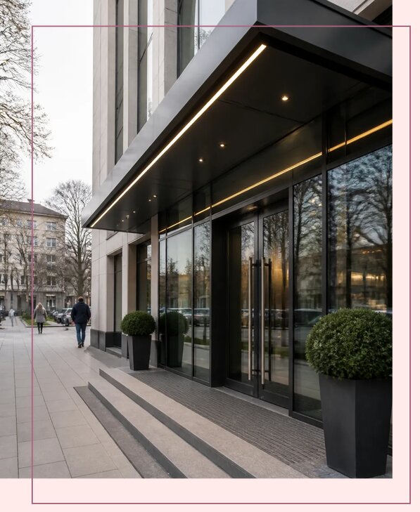 Брендированные входные группы в Таре по цене от 46296 р. | Аванза-Тар