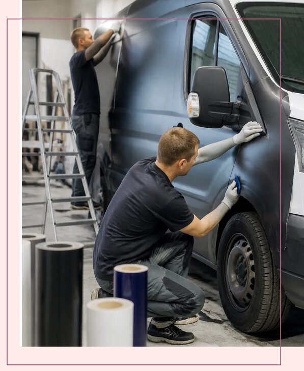 Брендирование автомобилей и коммерческого транспорта в Таре